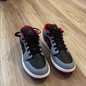 Nike Black and Red Sneakers